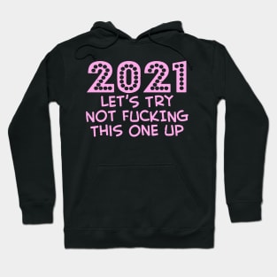 202 Let's Try Not Fucking This One Up Hoodie